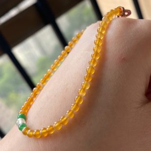 天然A货翡翠手链 | 清雅如玉，温润随身（附证书）